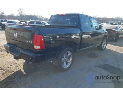 2012 Ram 1500 St из США, поврежденный, VIN 1C6RD7KT2CS263344